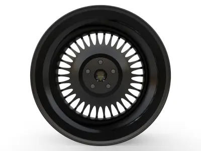 SEVENK FORGED KADI Wheel 3D model