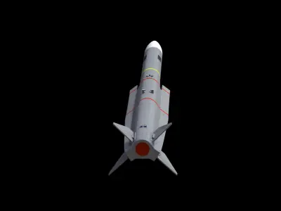 MBDA Meteor - BVR missile 3D model