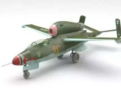 plane toy fighter jet 3D model
