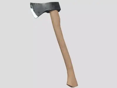 CC0 - Axe 1 Free low-poly 3D model