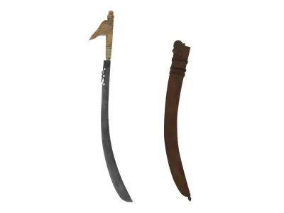 Niabor Sword Low-poly 3D model