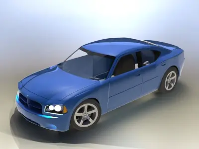 Dodge Charger SRT8 Free 3D model