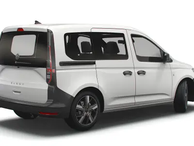 Volkswagen Caddy Combi 2021 3D model
