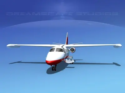 Dreamscape AT-48 Jet Executive V10 3D model