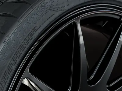 Continental Sport Contact 7 305 30 R20 3D model