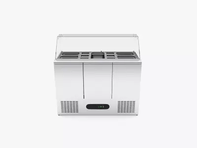 Pizza Prep Table 2 3D model