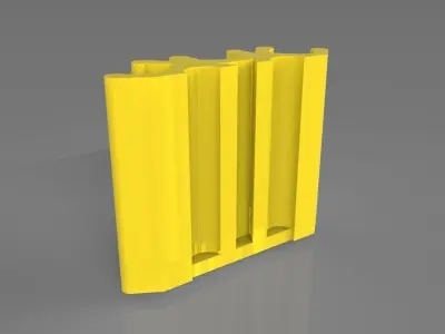 Lance holder for agriculture knapsack sprayer Free 3D model