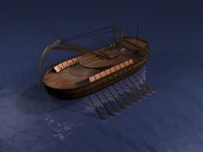 Leonardo Assault battleship 3D model