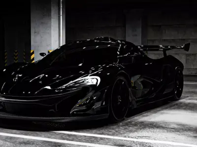 Mclaren P1 Free 3D model