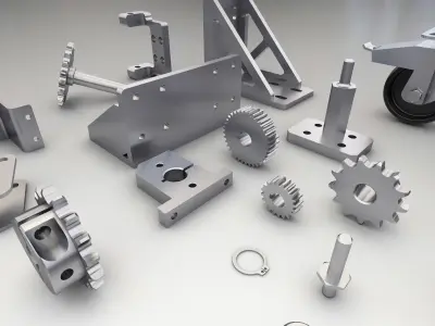 Engineering Parts 3D model