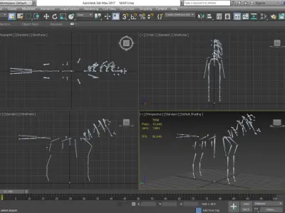 Horse - D3 3D model