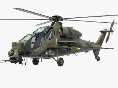 3D model Agusta A129 Mangusta 3D model