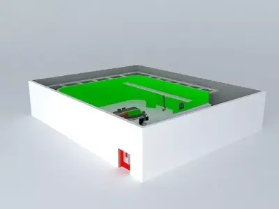 CITV TV Global Edmonton HD Hybrid Set Free 3D model