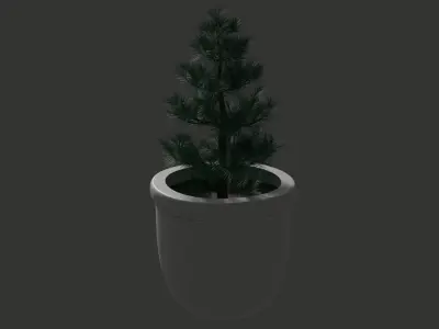 Plant Pot Free 3D model