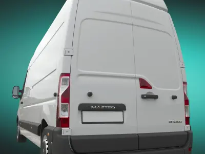 Renault Master 2015 PanelVan L3H3 3D model