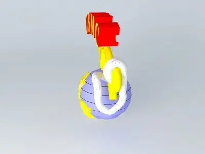 USMC EAGLE GLOBE AND ANCHOR 3D model