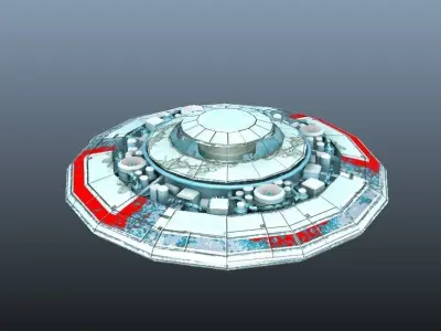 FLYING SAUCER 3D model buy