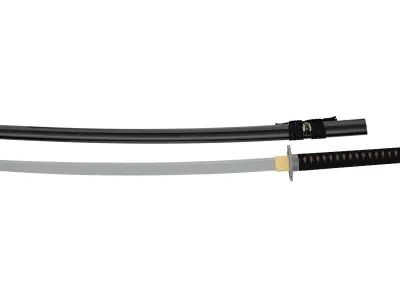 Iaito Sword 3D model