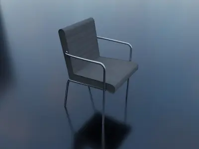 Modern Chair Free low-poly 3D model get