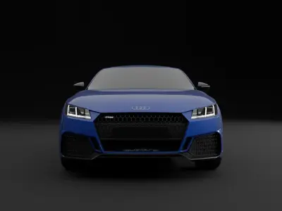 Audi TT RS 2019 Free 3D model