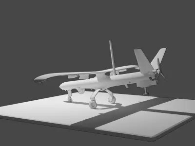 Hermes 450 ZIK 3D print model