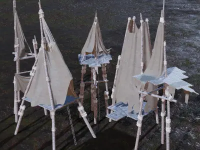 Medieval Tower 3D model