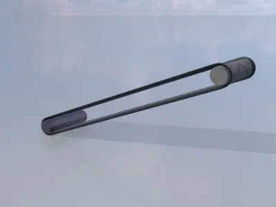 Conveyor belt system with shape key animation Low-Poly Low-poly 3D model