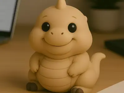 Dinosaur - Fatnimals Collection 3D print model