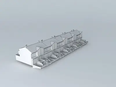 Duplex odd C / Río Mula apartaments Free 3D model