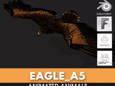 Eagle A5 3D model