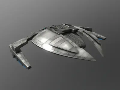 30spaceship spaceship 3D model