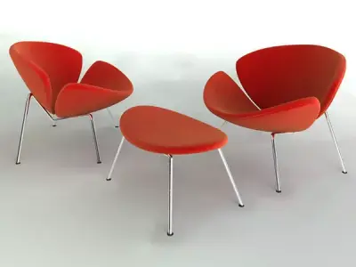 Modern Chairr Free 3D model