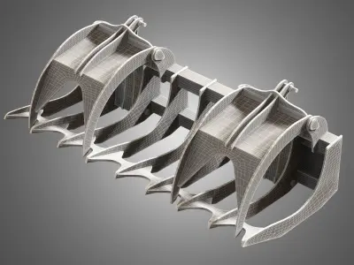 TG84 - Spare Part for JCB Skid Steer Loader 3D model