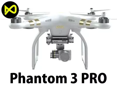 DJI Phantom 3 Professional 3D model