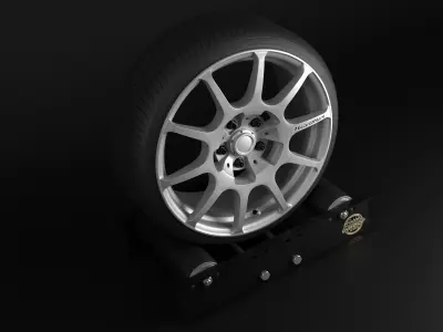 Racing Hart CP-S10 Low-poly 3D model