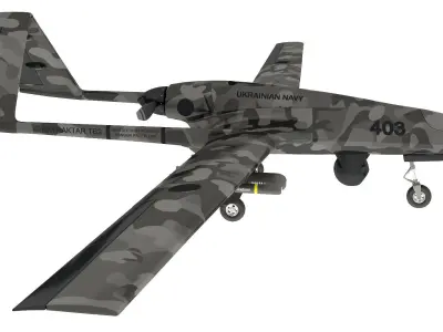 Bairaktar Night Hawk 3D model