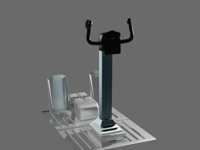 ART 72 600 Yoke Low-poly 3D model