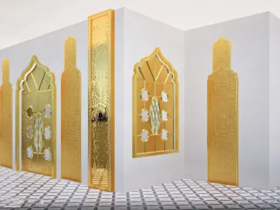 Hindu Temple 3D model