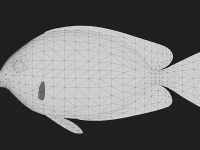 Spinefoot Low-poly 3D model