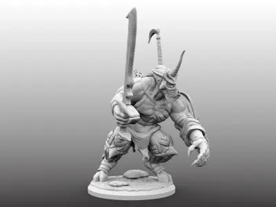Steampunk Oni  3D print model
