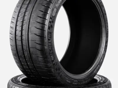 Michelin Pilot Sport Cup 2   3D model