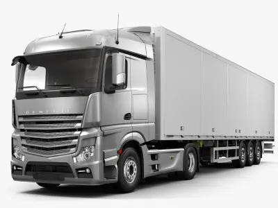 Generic Truck With Trailer