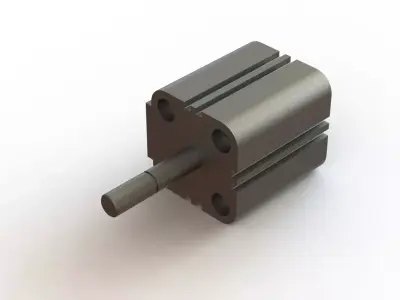 Cylinder Micro 0065640020 - Cilindro Micro 0065640020 3D model