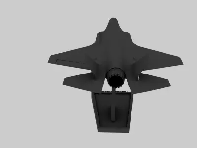 Lockheed Martin F-35A 3D print model