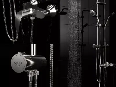Grohe New Tempesta 3D model
