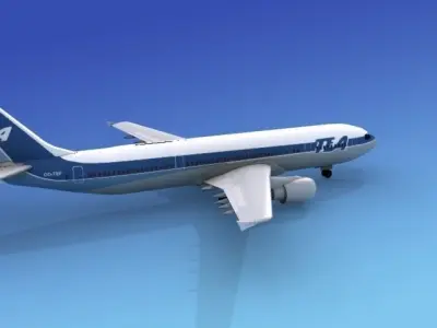 Airbus A-300 TEA 3D model