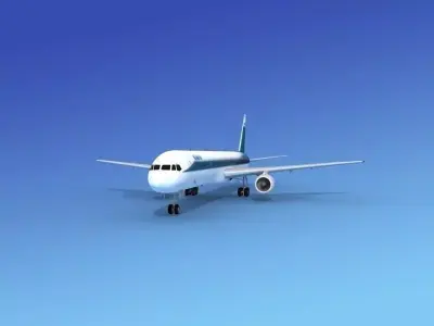 Boeing 757-300 El Al 3D model