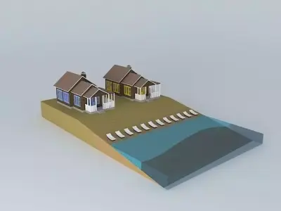 Crowne Springs Jefferson Street H. Free 3D model