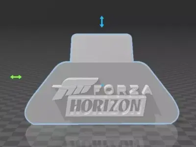 Suporte Controle Xbox Forza Horizon - Support Controller Xbox 3D model