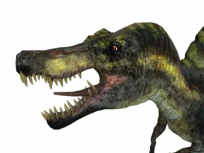 Spinosaurus Low-poly 3D model